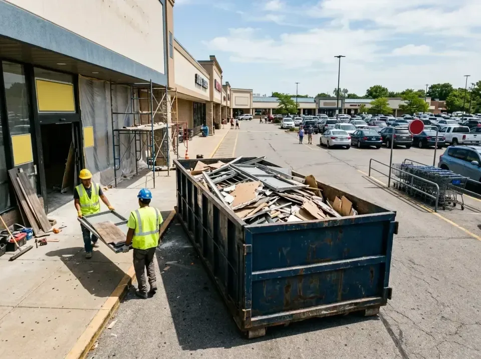 retail-store-renovation-debris-003 — frequently asked questions, Roll-off Dumpster Rentals in Meadows Place, TX